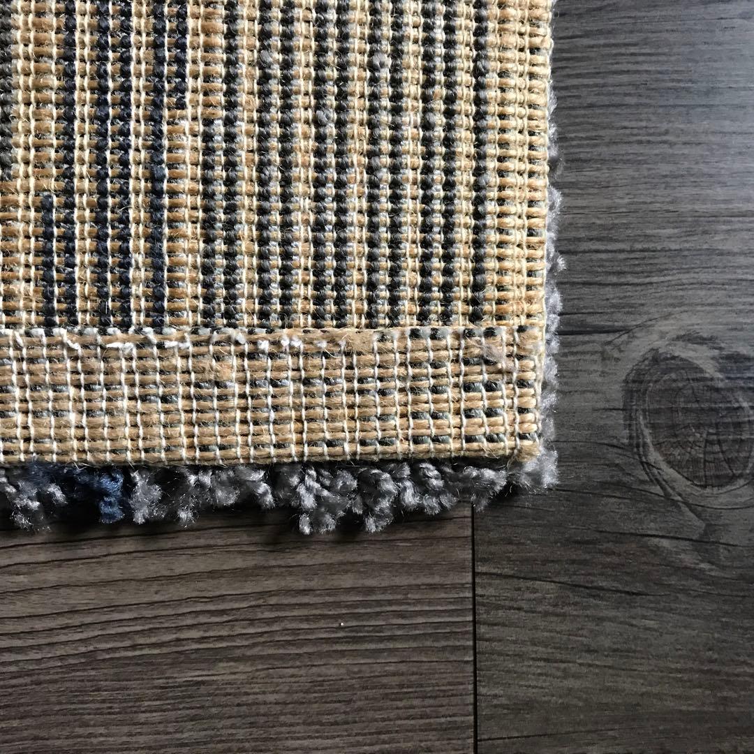 ラグ ラグマット 159x227cm カーペット ウィルトン織 ストライプ