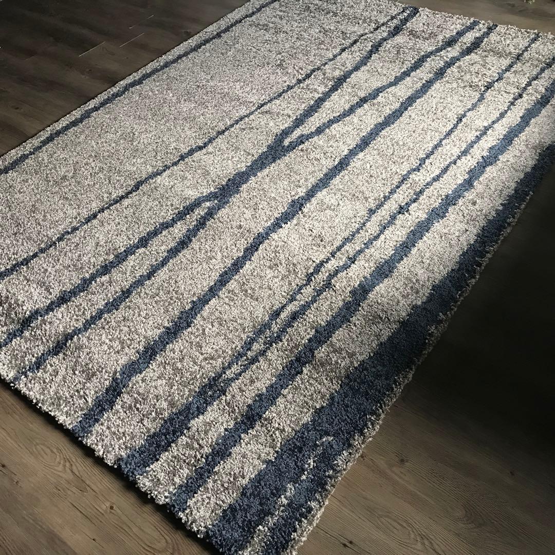 ラグ ラグマット 159x227cm カーペット ウィルトン織 ストライプ