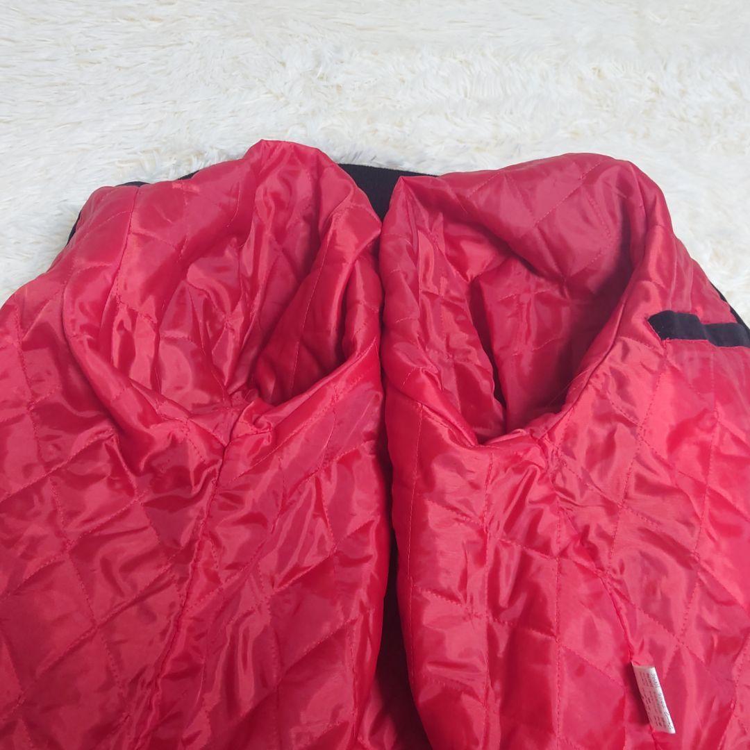 星姫 ド派手 龍 刺繍 ベロア 中綿 スタジャン 別珍 黒 横須賀 キルティング