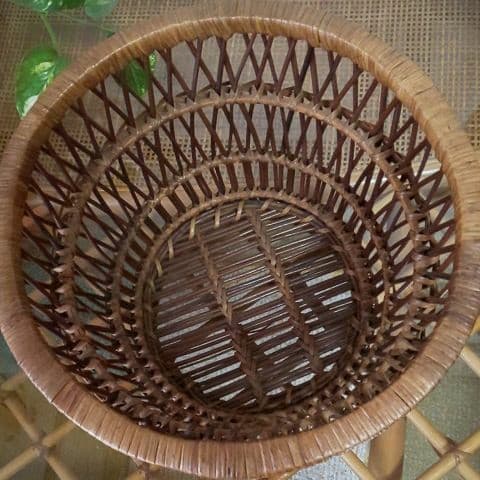 ⭐️かごまとめ売り・籐かごバスケット3点