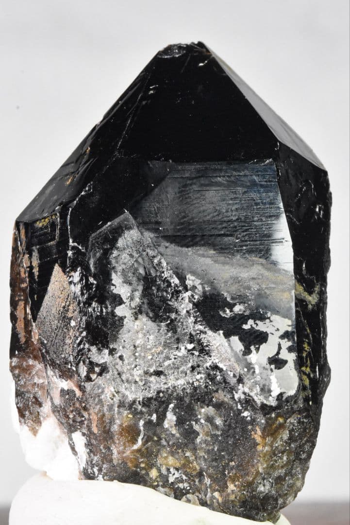 最新産出！ 岐阜県中津川市蛭川田原産 モリオンに近いスモーキークォーツ01