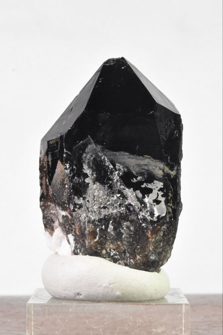 最新産出！ 岐阜県中津川市蛭川田原産 モリオンに近いスモーキークォーツ01