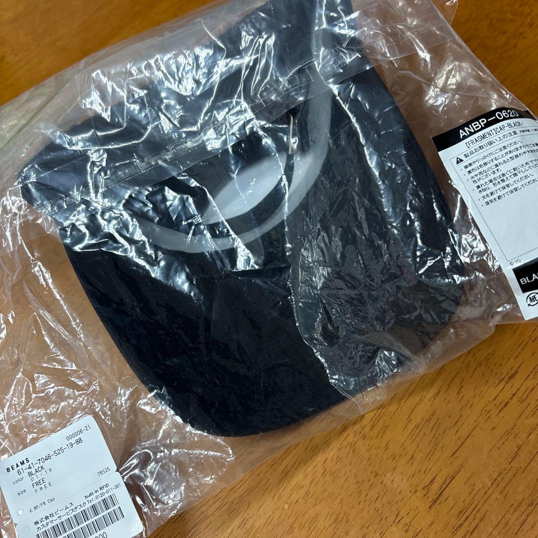 帽子 BLACKPINK (FRAGMENT) CAP-BLACK-