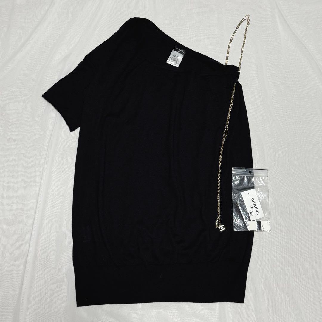 d*7様 CHANEL チェーン変形ニット カシミア