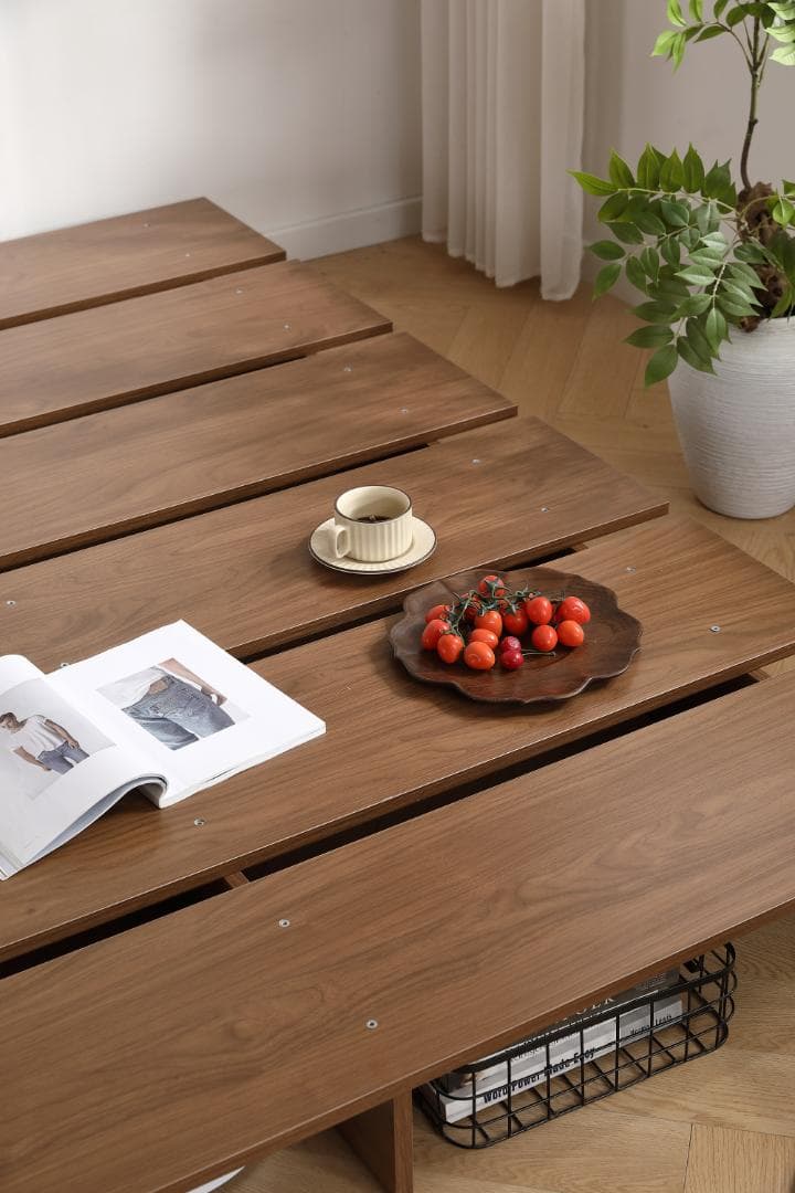 超人気！ベッド ローベッド 【幅160cm】 ベッドフレーム すのこ　BROWN