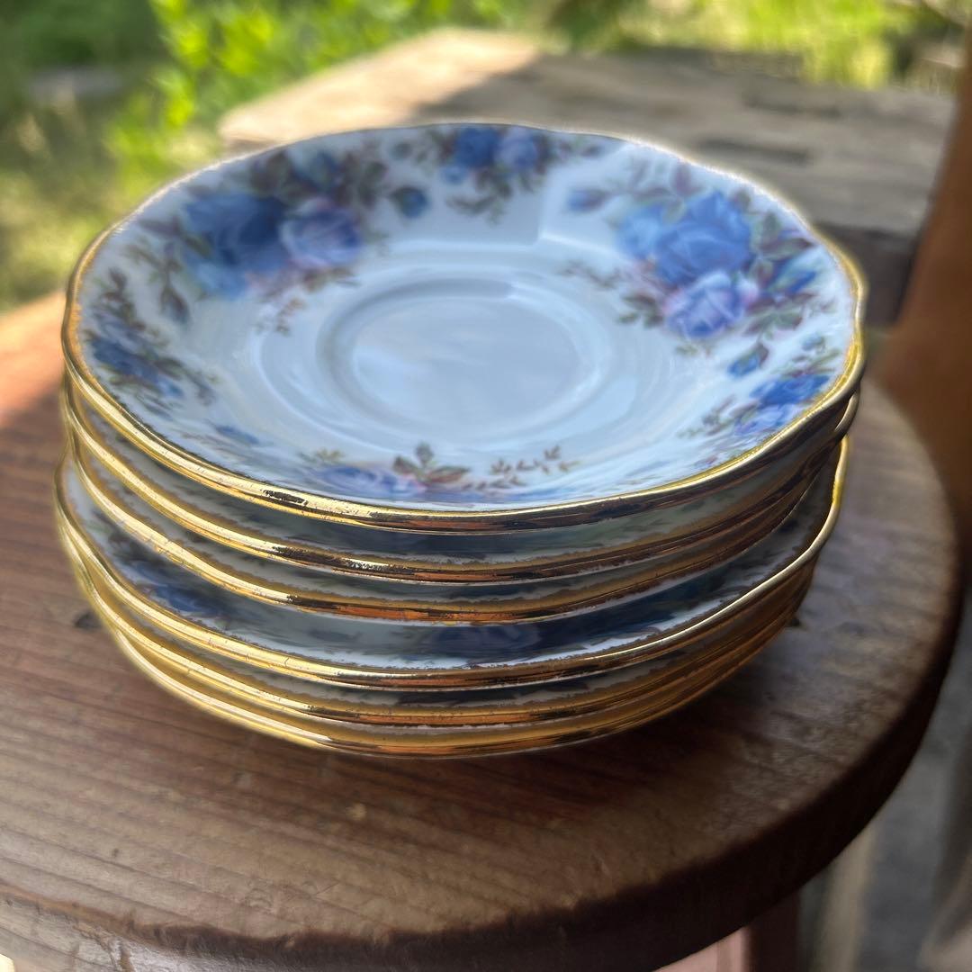 ロイヤルアルバート ムーンライトローズ 6客セット