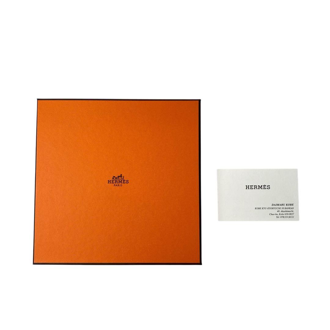 未使用 エルメスHERMESカレ55 スカーフ シルクバンダナエプロン ドール.