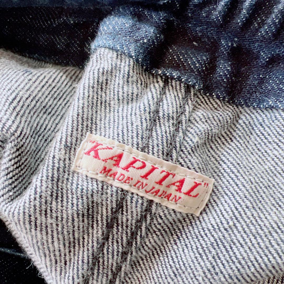 【良品】KAPITAL デニム　ウェルダーオーバーオール　サロペット　キャピタル