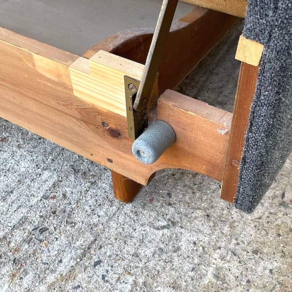 北欧インポート家具　ソファベッド　デイベッドソファ　ツートンカラー