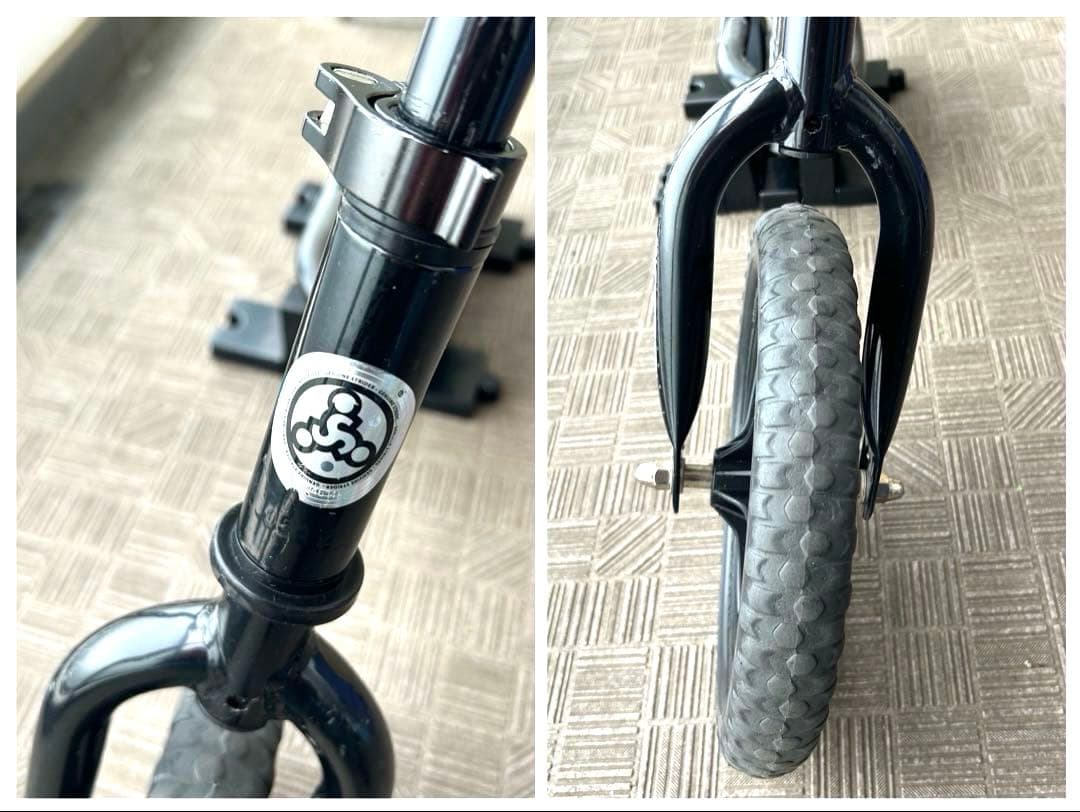 【純正スタンド付】ストライダー スポーツモデル 12インチ ブラック 日本正規品