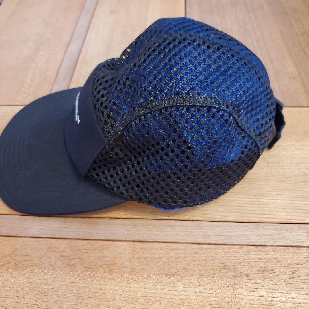 【新品未使用タグつき】off-white　メッシュ　キャップ　黒