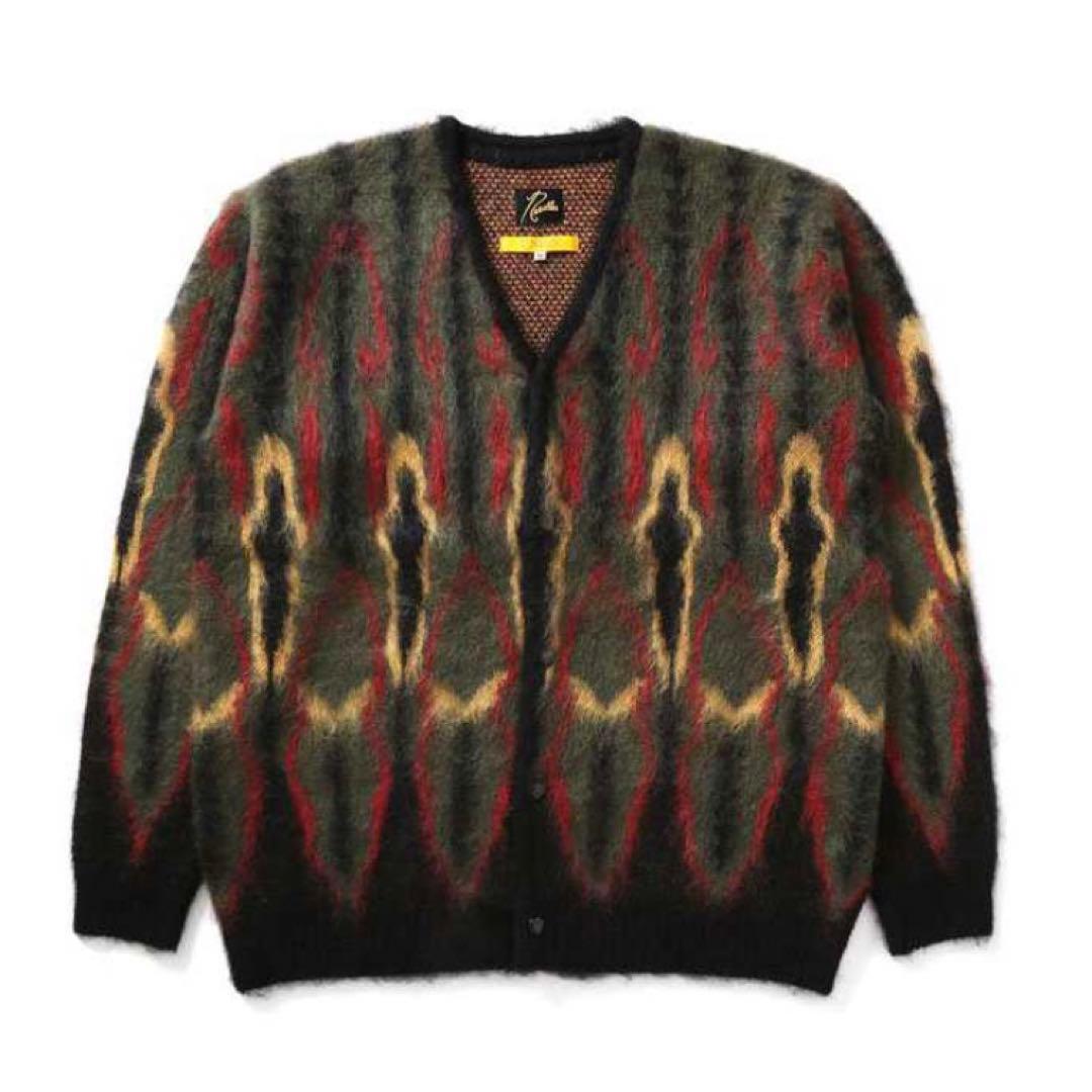 未使用品　激レア　needles ユニオン　モヘアカーディガン