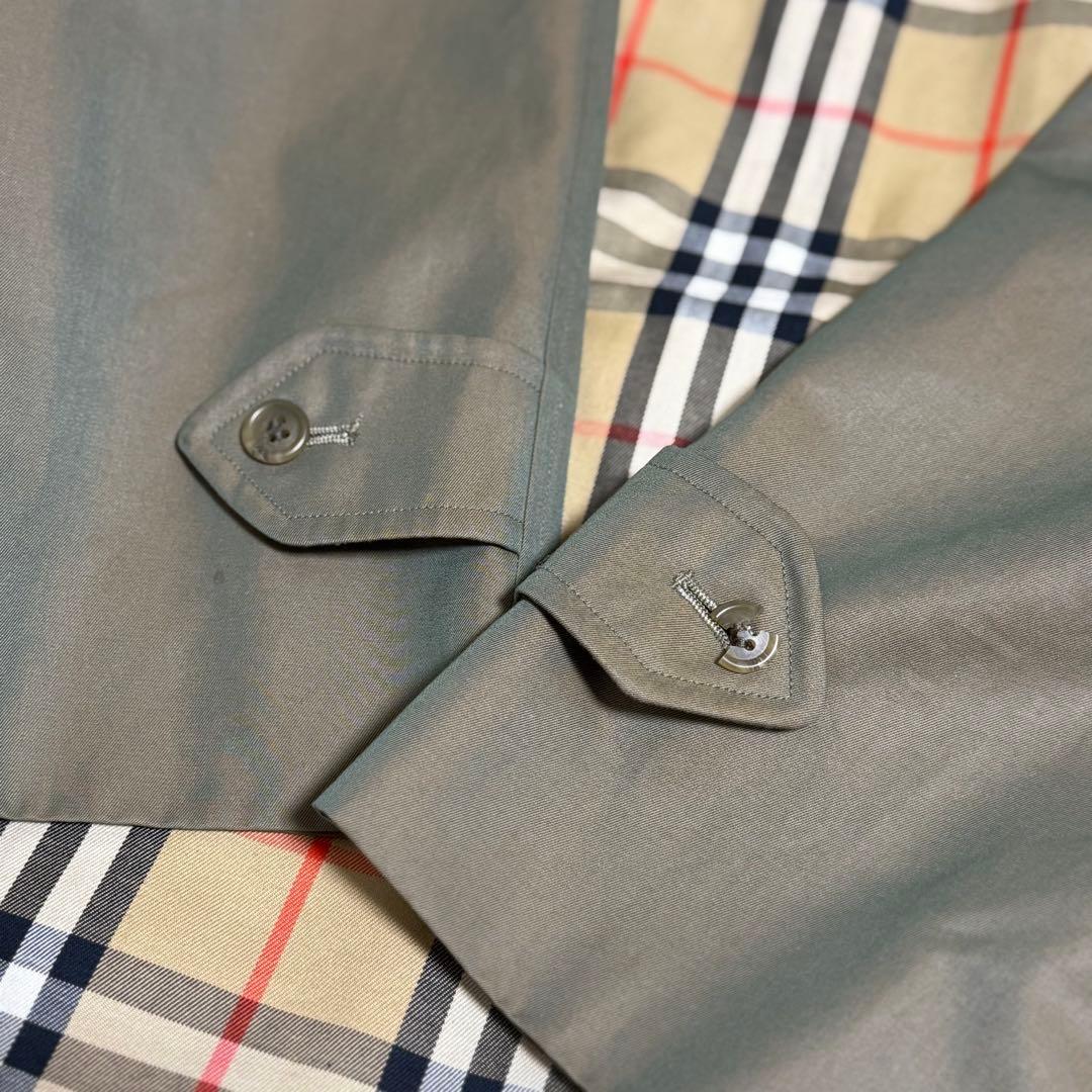 【 美品 】BURBERRY ステンカラーコート ノバチェック レア