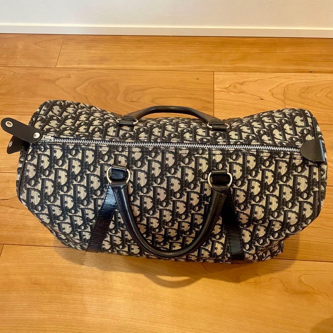 クリスチャンディオール　ディオール　トロッター ボストン　バッグ　ヴィンテージ