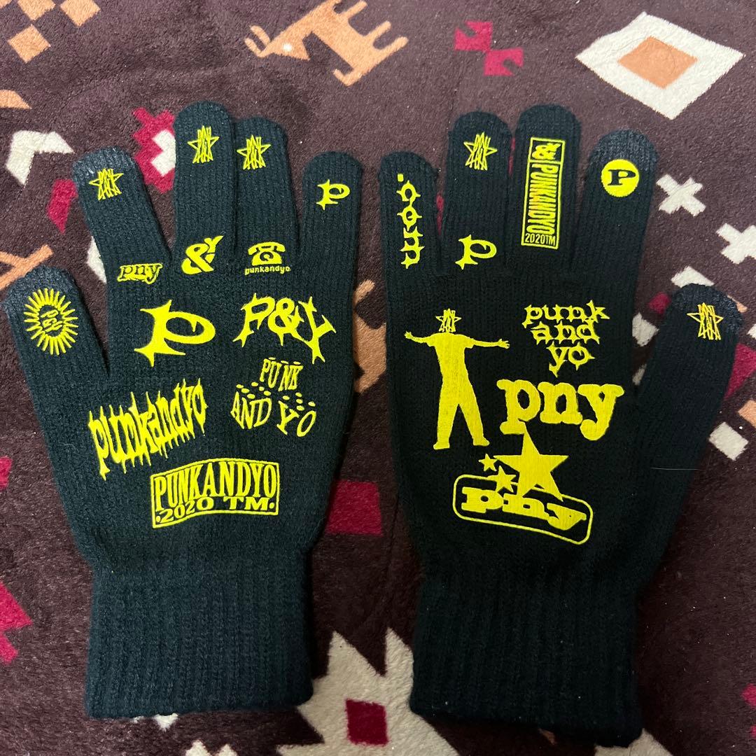 PUNKANDYO 手袋 黒