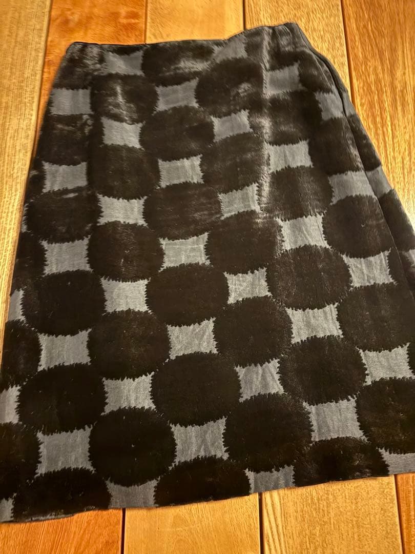 minä perhonen sand flower ひざ下丈 スカート