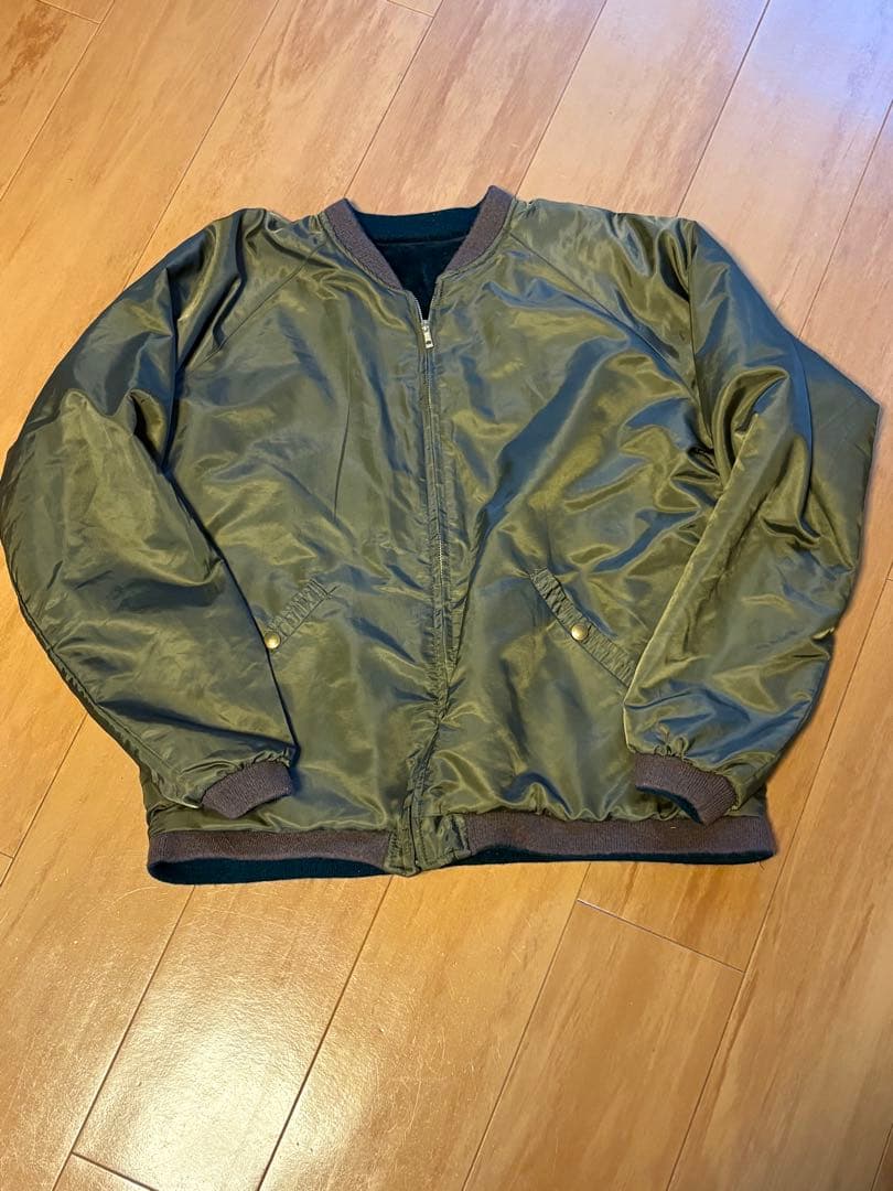 ヴィンテージリバーシブルスカジャン 別珍