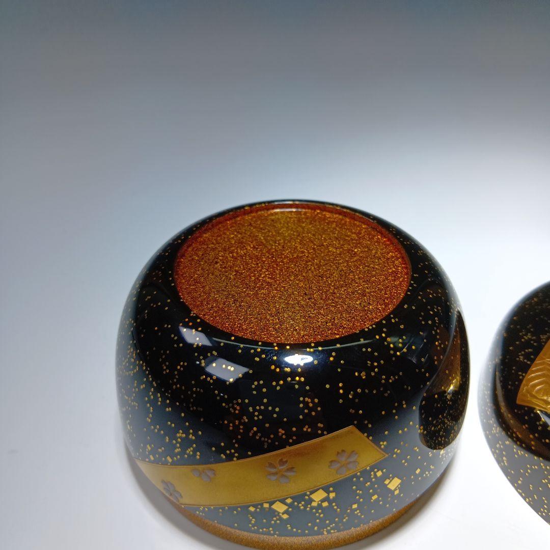 値下げ茶道具　清瀬一光作　色絵蒔絵平棗　 共箱　美品