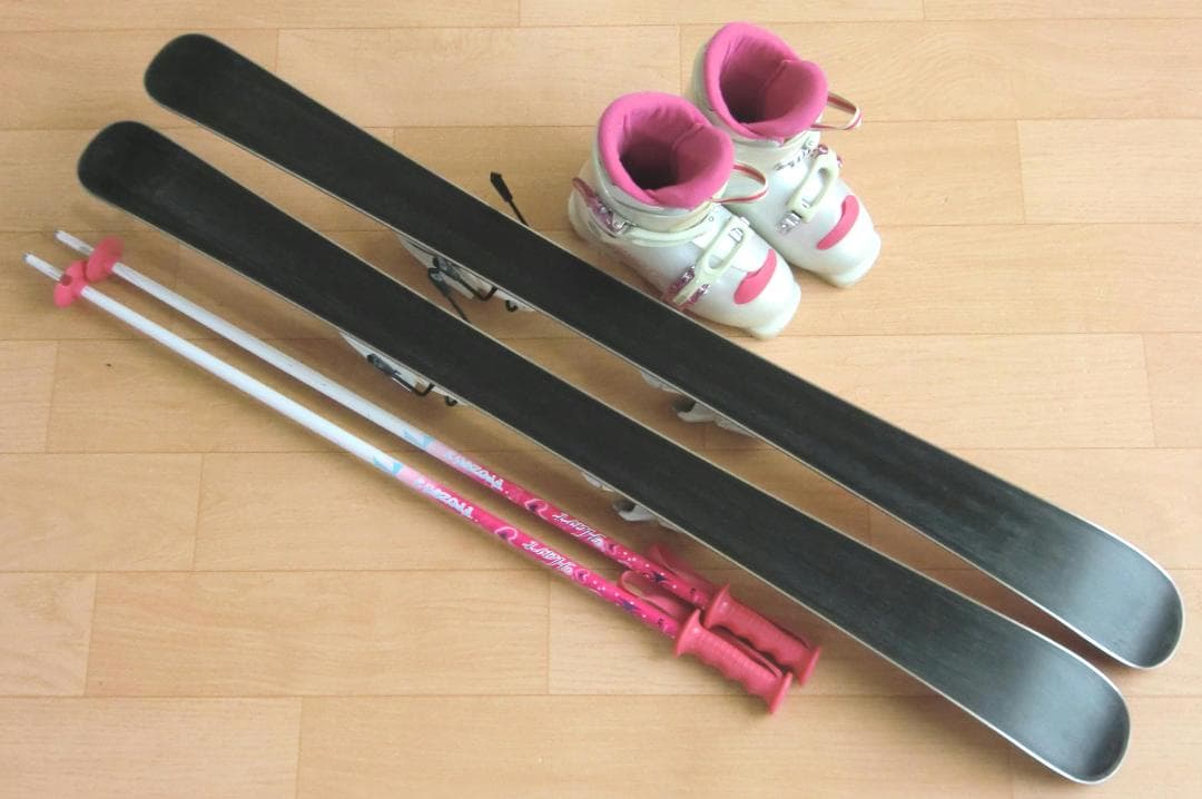 ■■12月・1月限定■送料無料■Hart■子供用スキー4点セット■106/20■