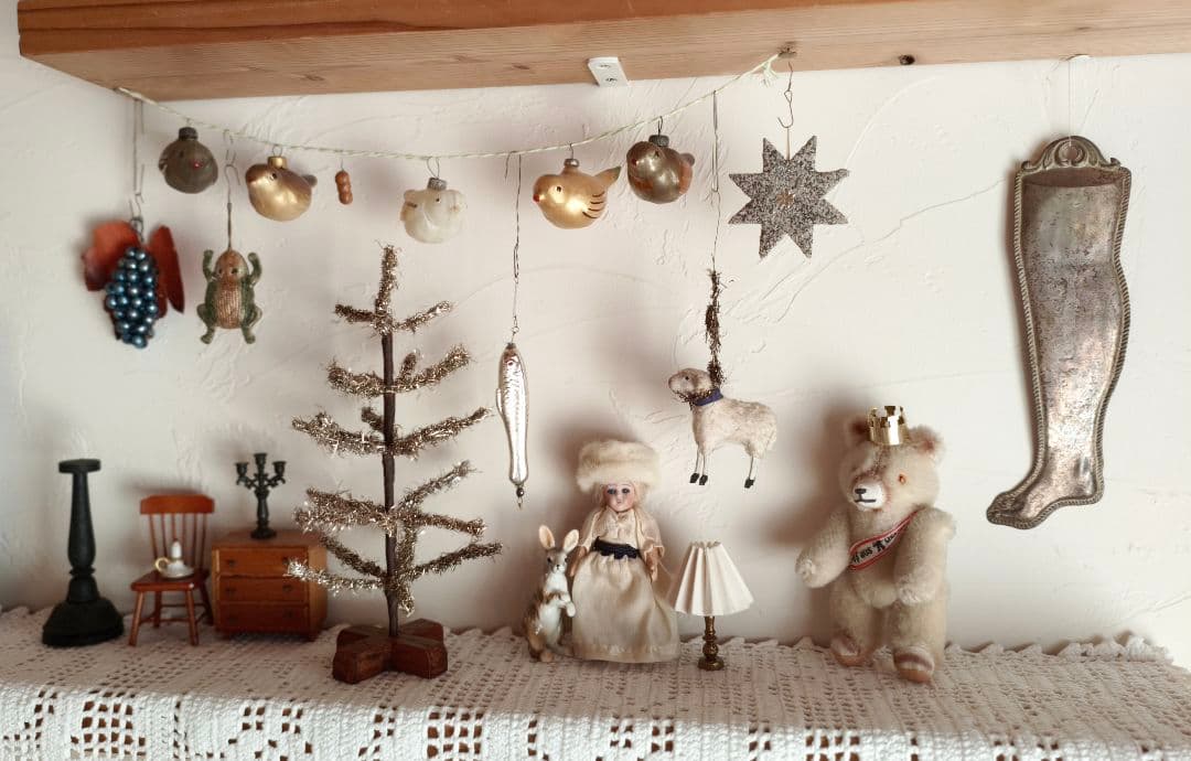 * antique ornament ❀ * 古い羊さん オーナメント