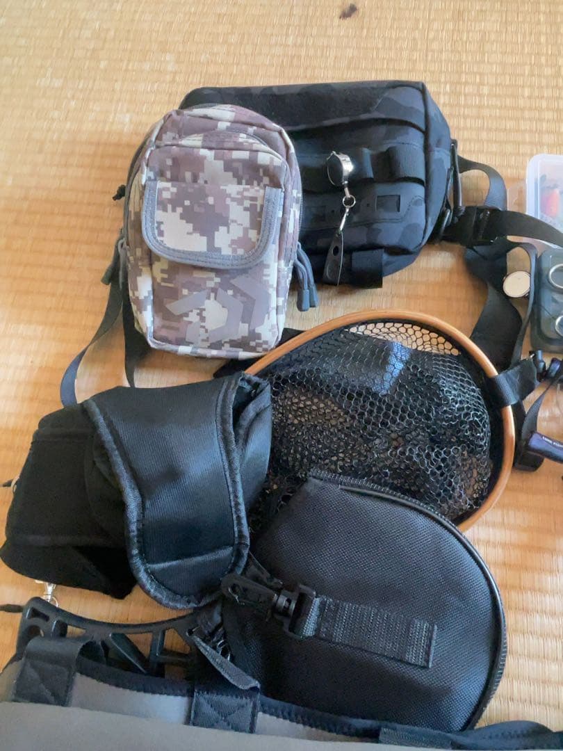 渓流ルアーセット　アブガルシアズームサファリ464Lグリップ改ベイトカスタム