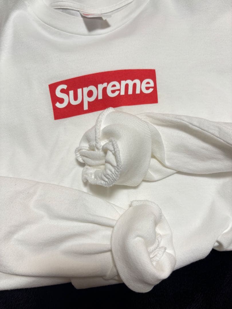 トップス 20AW Supreme Box Logo L/S Tee \"White\"