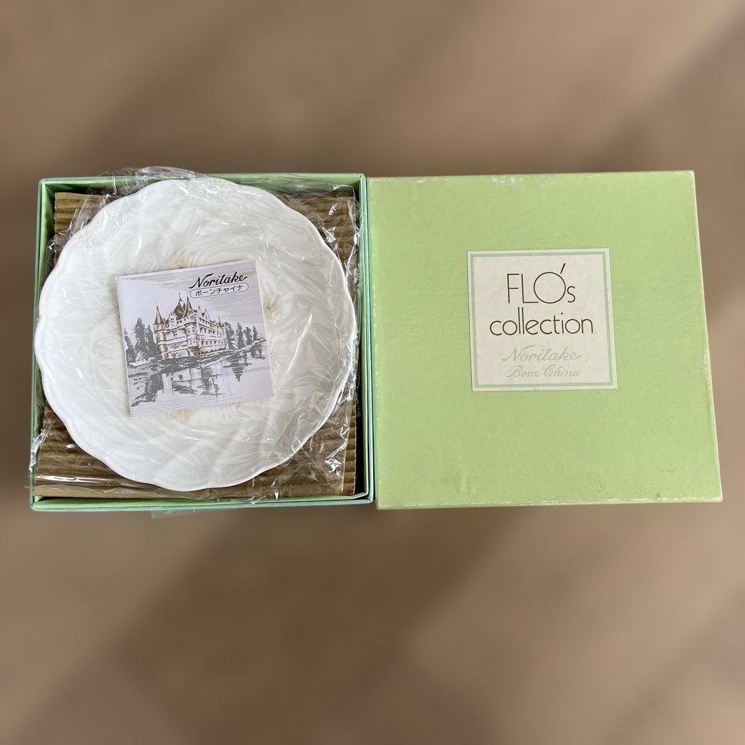 新品未使用：FLO's collection 花柄 ケーキ皿5枚セット ノリタケ