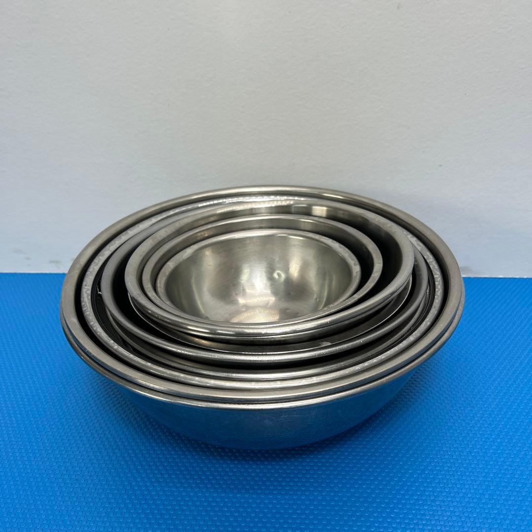 調理用ボウル11個セット　ステンレス　業務用　おまけザル2個付き