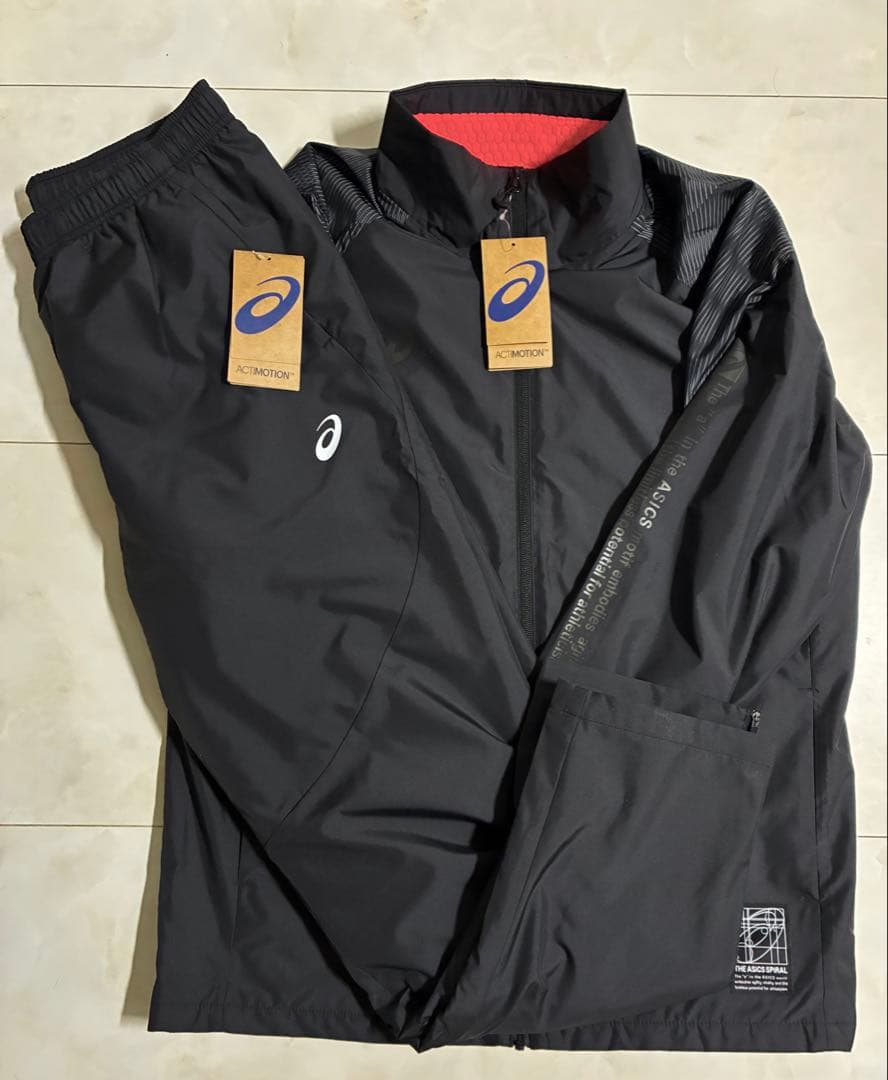 ゆ*ず様 【新品】ASICS/裏トリコットグラフィックウインドブレーカージャケッ