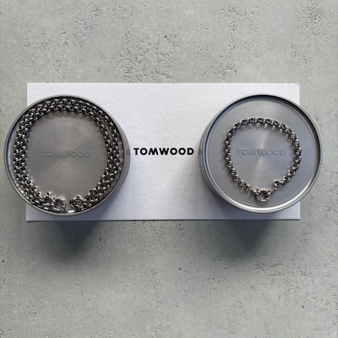 ほぼ新品！TOM WOOD Thick Rolo chain セット売り