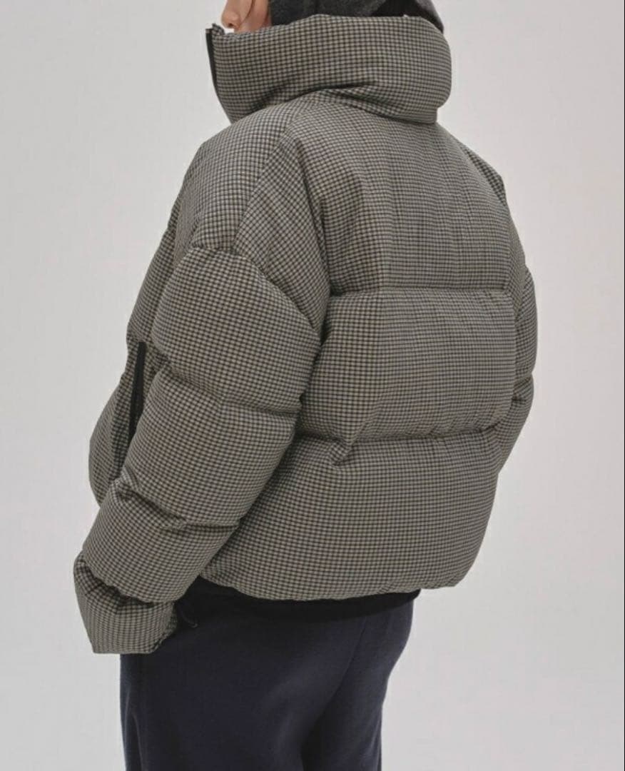 【TODAYFUL】チェックダウンジャケット