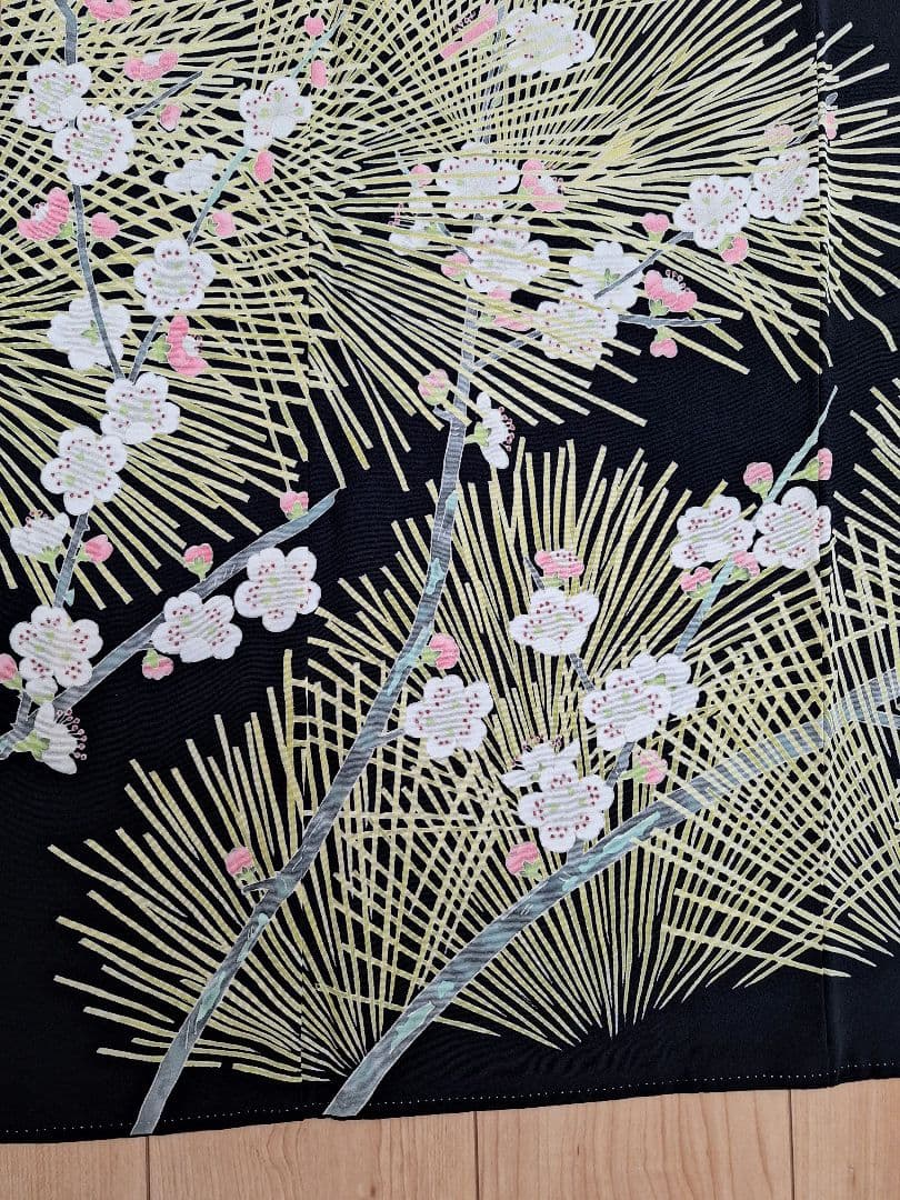 着物リメイクワンピース3656