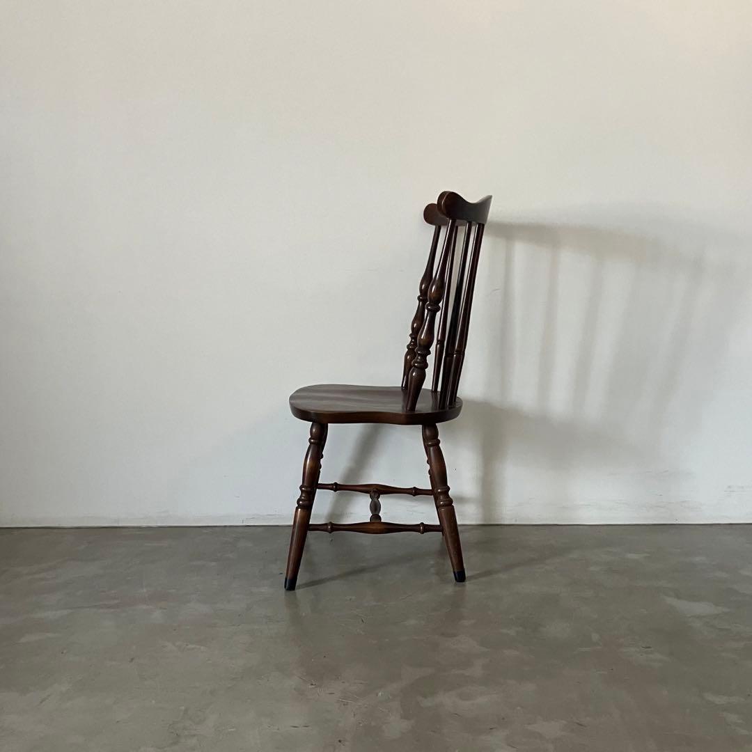 レトロ　アンティーク　古家具　キツツキ　柏木工　飛騨産業　ウィンザーチェア　椅子