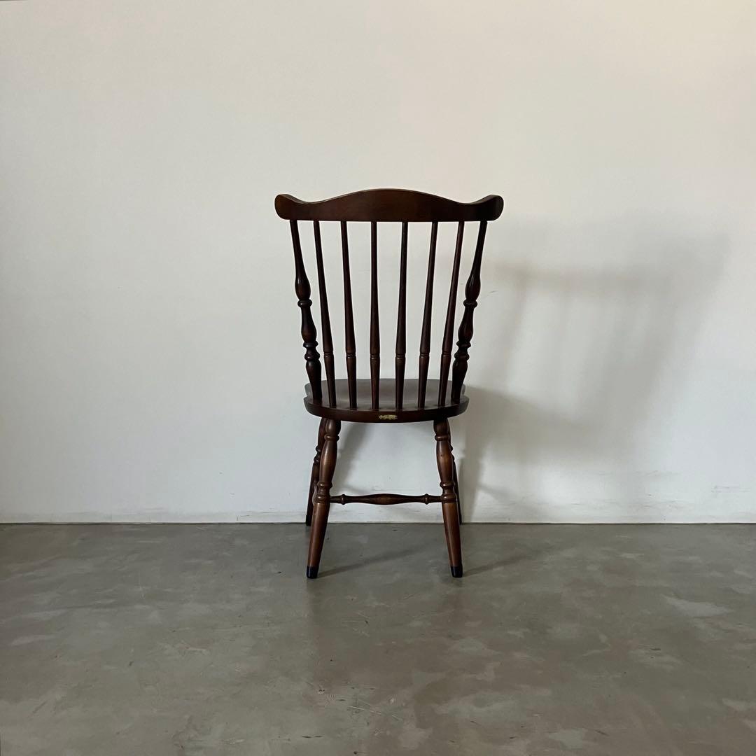 レトロ　アンティーク　古家具　キツツキ　柏木工　飛騨産業　ウィンザーチェア　椅子