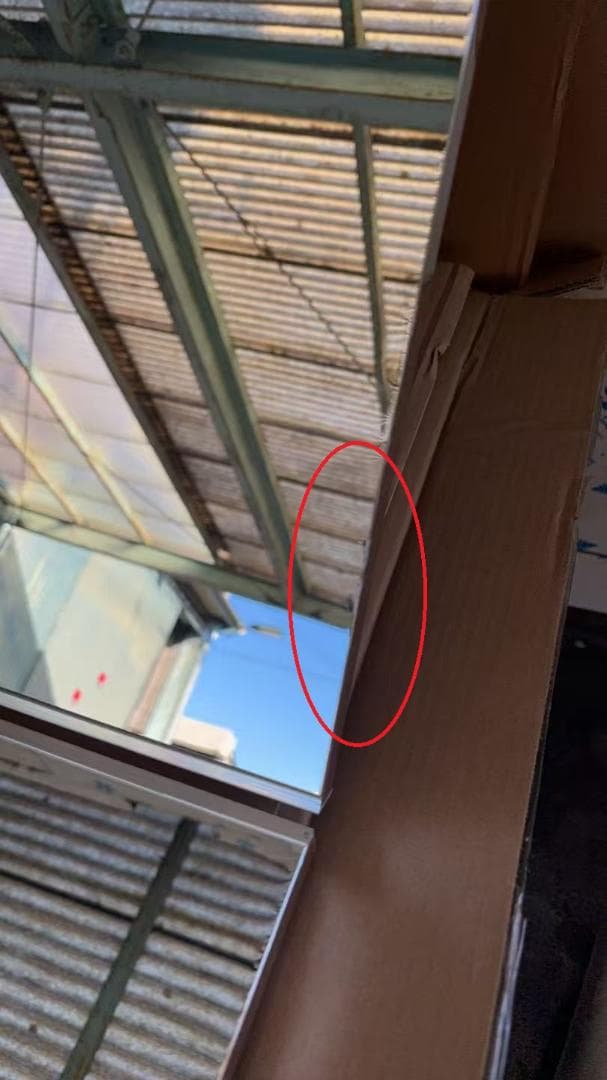 【中古】折り畳み 割れない鏡 ダンスミラー 80cmx2枚 銀 5番