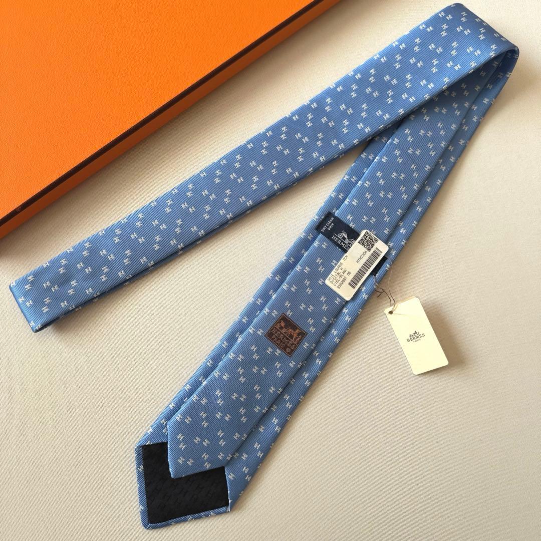 エルメス ネクタイ《デジタルH》新品 未使用