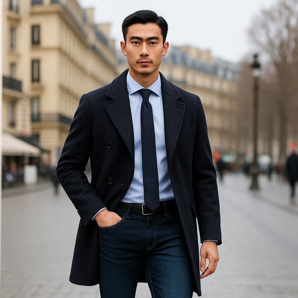 ブルックスブラザーズ ステンカラーコート ウール 比翼 Sサイズ