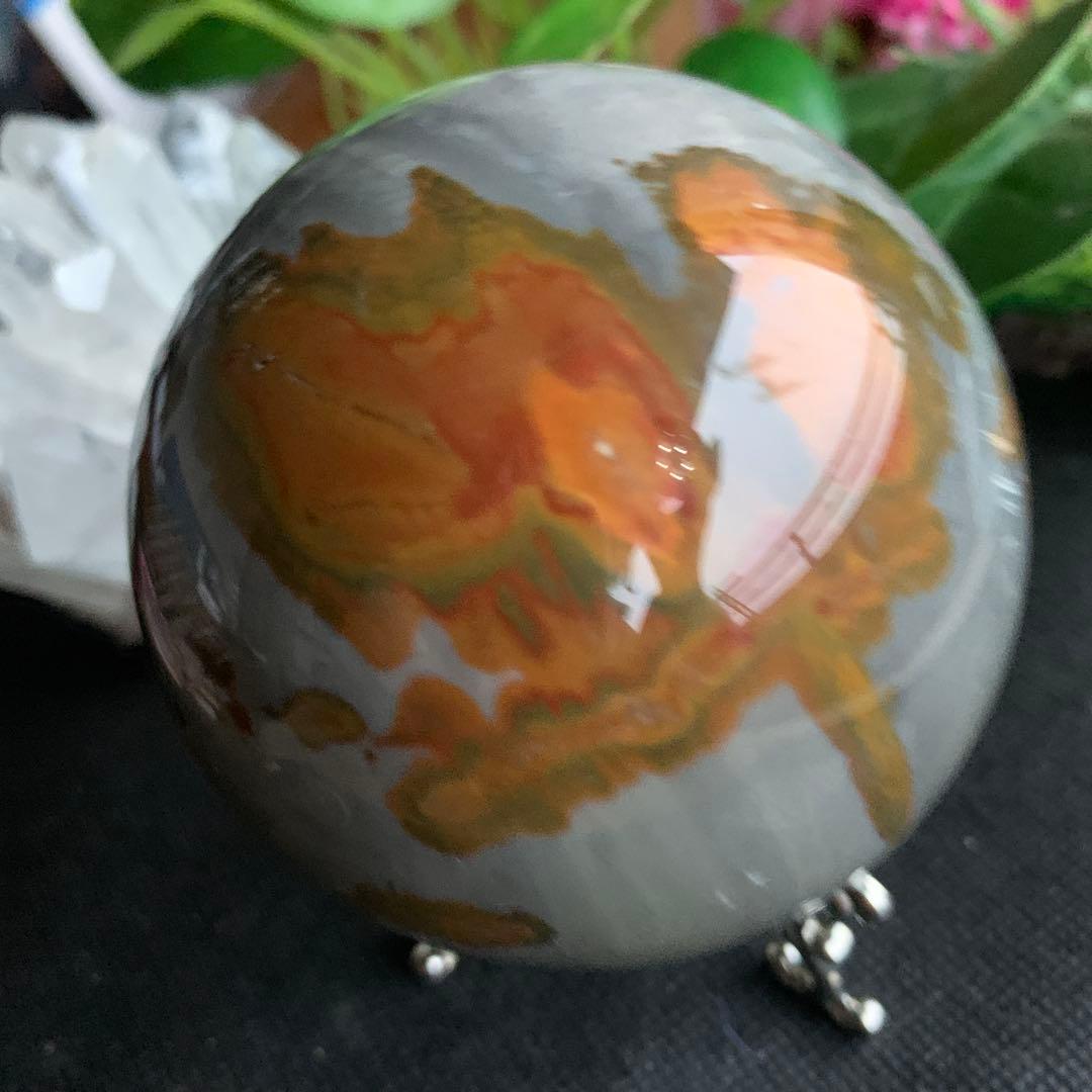 激レア！マダガスカルオーシャンジャスパー大玉70.1mm まるで絵画のよう♡