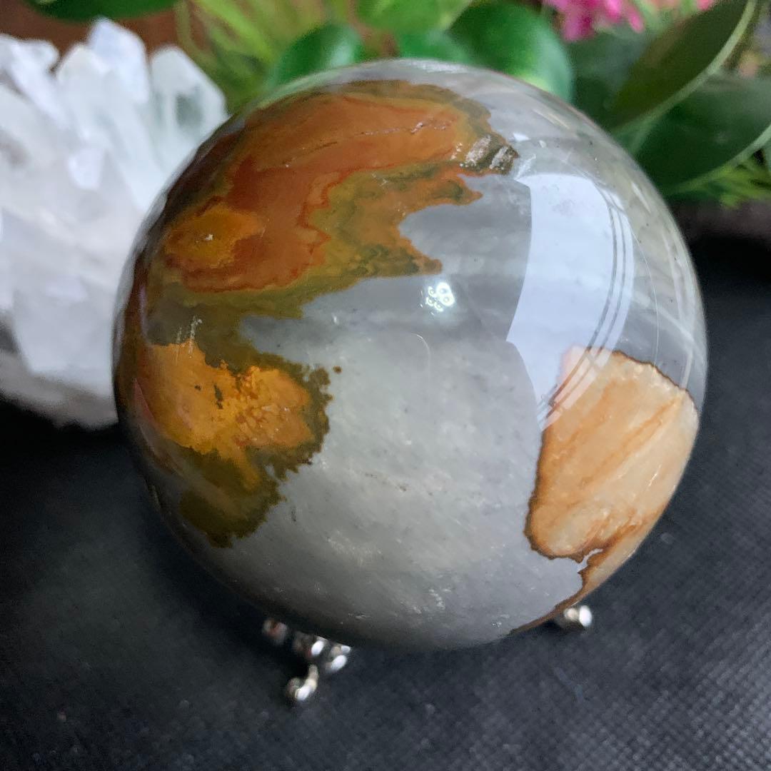 激レア！マダガスカルオーシャンジャスパー大玉70.1mm まるで絵画のよう♡