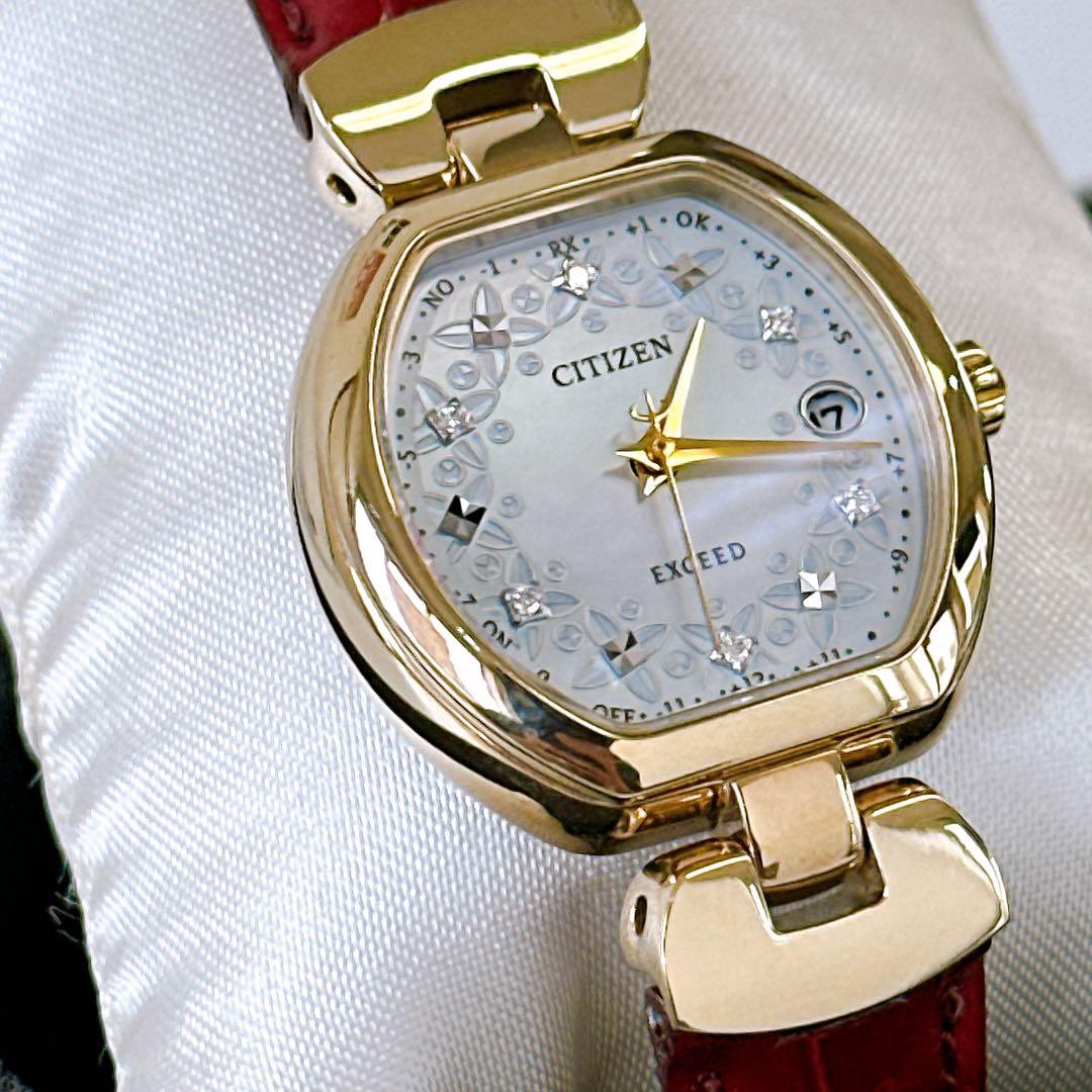 CITIZEN EXCEED 腕時計 花冠　美品