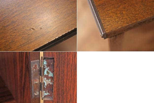 ヴィンテージ レコードラック キャビネット ケース 収納 木製 メラミン化粧板