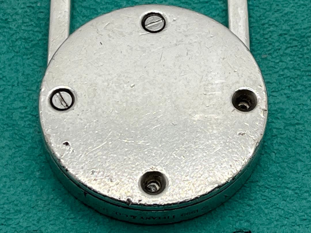 h293 超希少　オールド　ティファニー　1999リターントゥ　NYキーリング