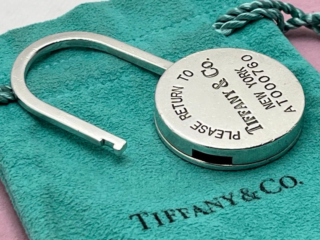 h293 超希少　オールド　ティファニー　1999リターントゥ　NYキーリング