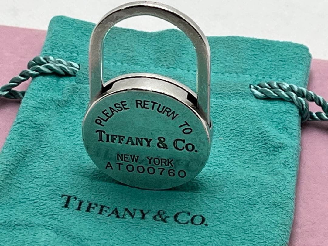 h293 超希少　オールド　ティファニー　1999リターントゥ　NYキーリング