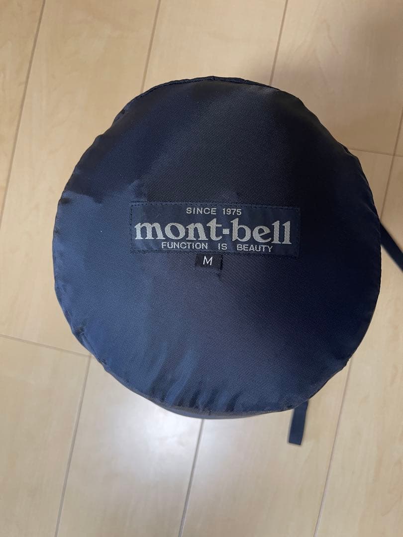 【超美品】モンベル　シームレスダウンハガー 800 #0 コンプレッション