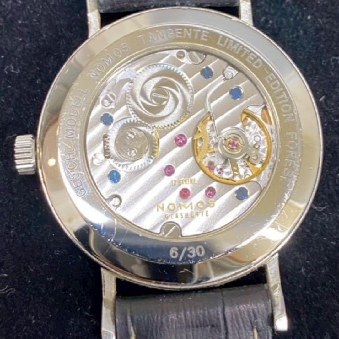 貴重 稼働 NOMOS ノモス カラータンジェント ターコイズ 日本限定 30本