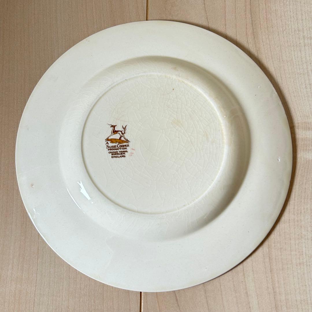 スージークーパー プレート 皿 ドレスデンスプレイ　パトリシアローズ