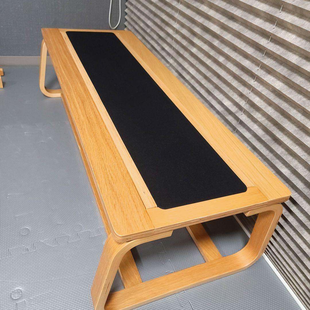 無印良品　オーク材　リビングでもダイニングでも使えるテーブル　ベンチ セット