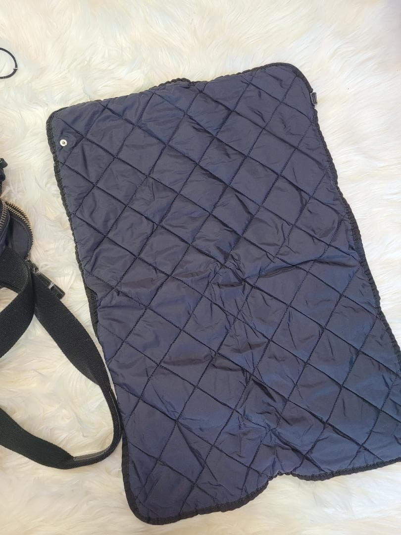 MONCLER ネイビー マザーズバッグ