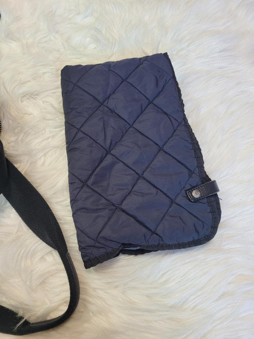 MONCLER ネイビー マザーズバッグ